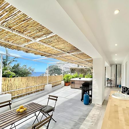 Casa Nannina - Seaview Terrace With Jacuzzi In Capri Apartamento Exterior foto