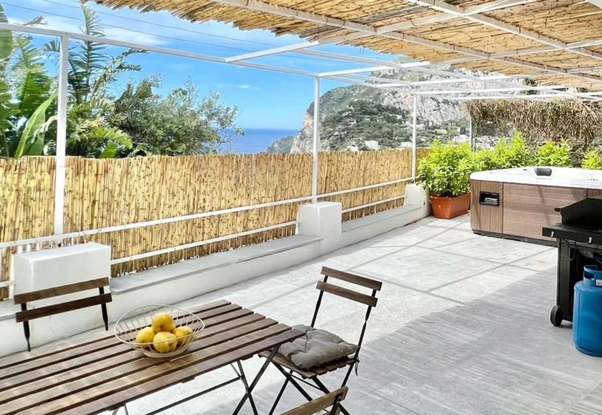 Casa Nannina - Seaview Terrace With Jacuzzi In Capri Apartamento Quarto foto